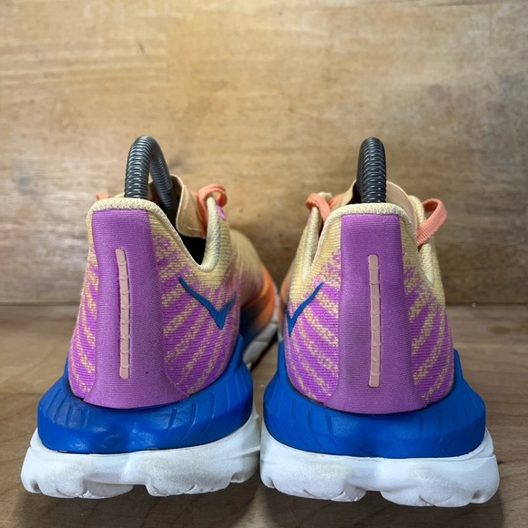 Hoka One One Mach 5 Womens Size 7.5 Running Shoes Sneakers Impala Cyclamen - Picture 5 of 12